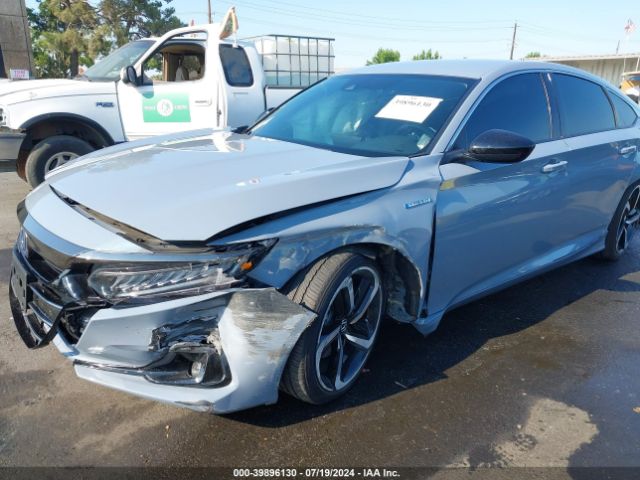 1HGCV3F27NA045562 Honda Accord Hybrid Sport
