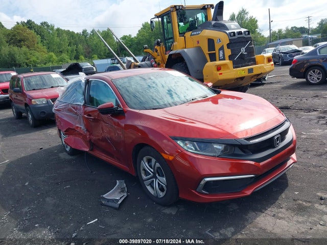 Honda Civic Lx 2020 2HGFC2F66LH594913 Image 1