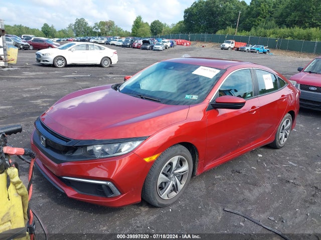 Honda Civic Lx 2020 2HGFC2F66LH594913 Image 2