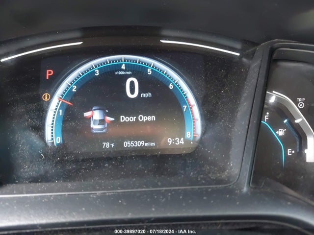 Honda Civic Lx 2020 2HGFC2F66LH594913 Image 7
