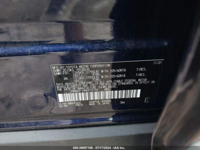 JTMAB3FV8MD074798 Toyota Rav4 Prime Se