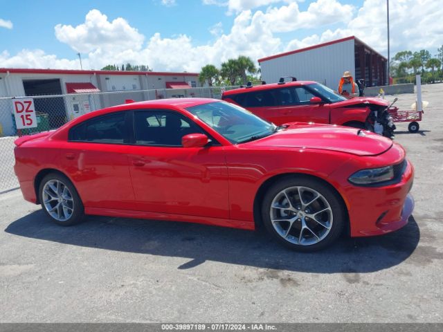 2C3CDXHG3NH109698 Dodge Charger Gt Rwd