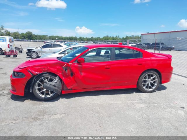 2C3CDXHG3NH109698 Dodge Charger Gt Rwd