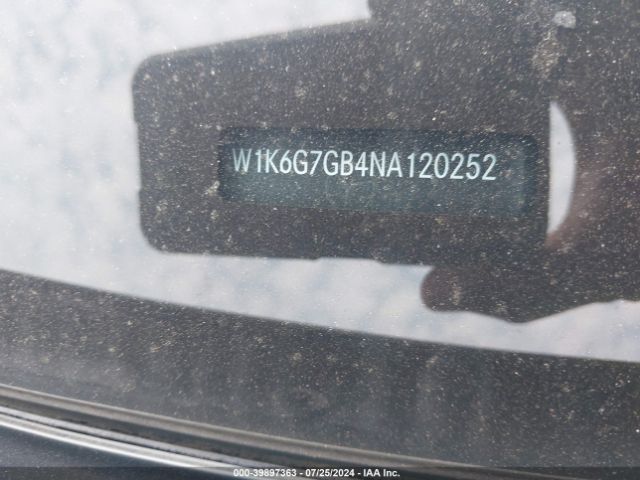 W1K6G7GB4NA120252 Mercedes-Benz S 580 4matic