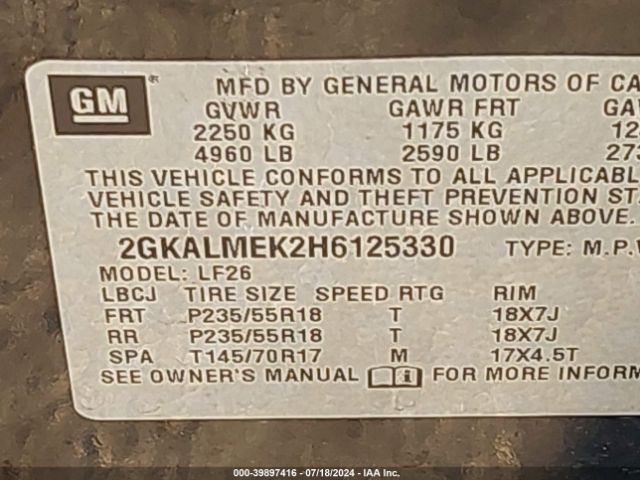 2GKALMEK2H6125330 GMC Terrain Sle-1