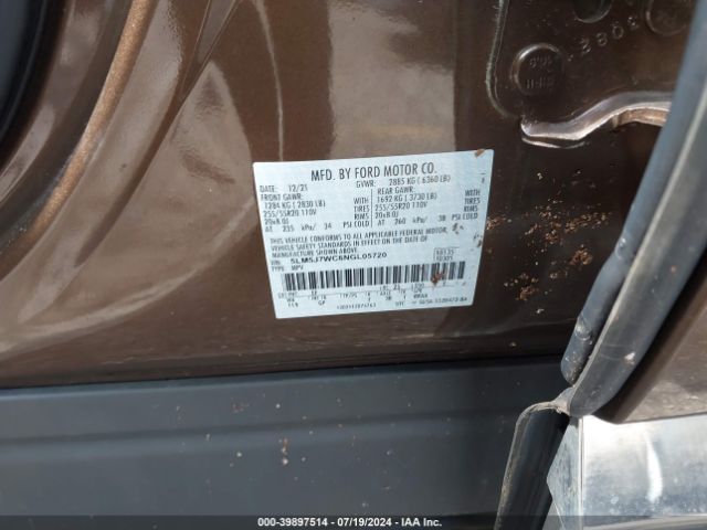 5LM5J7WC6NGL05720 Lincoln Aviator Reserve