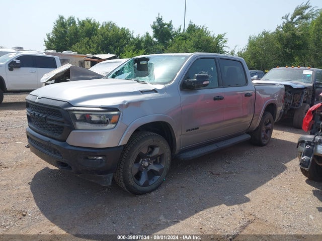 RAM 1500 Big Horn  4x4 5'7 Box 2021 1C6SRFFT7MN577935 Image 2