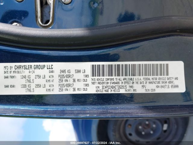 3C4PDCABXET262915 Dodge Journey American Value Pkg