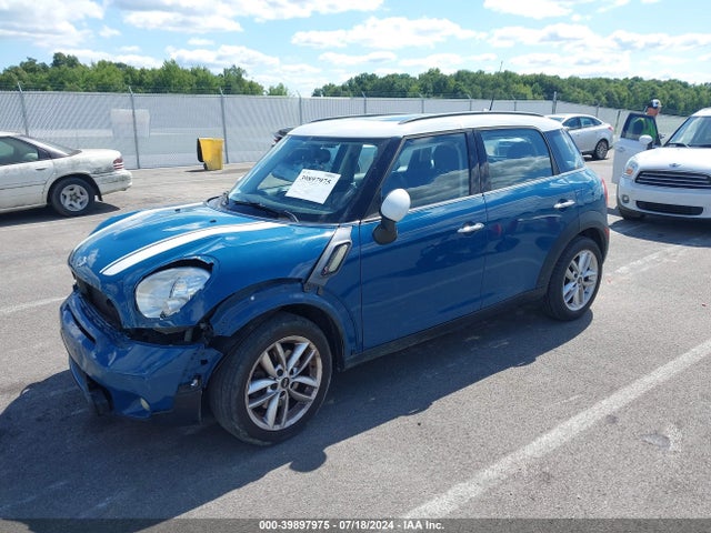 2012 MINI COOPER S COUNTRYMAN WMWZC3C50CWL83704 Photo 1