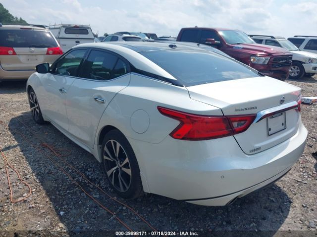 1N4AA6AP1JC406715 Nissan Maxima 3.5 Platinum