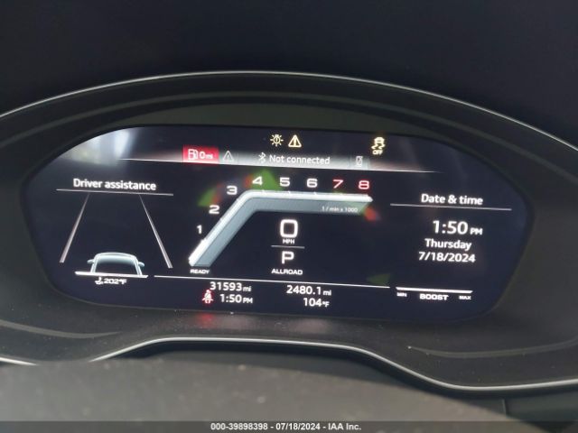 WA1B4AFYXM2015920 Audi Sq5 Premium Plus Tfsi Quattro Tiptronic