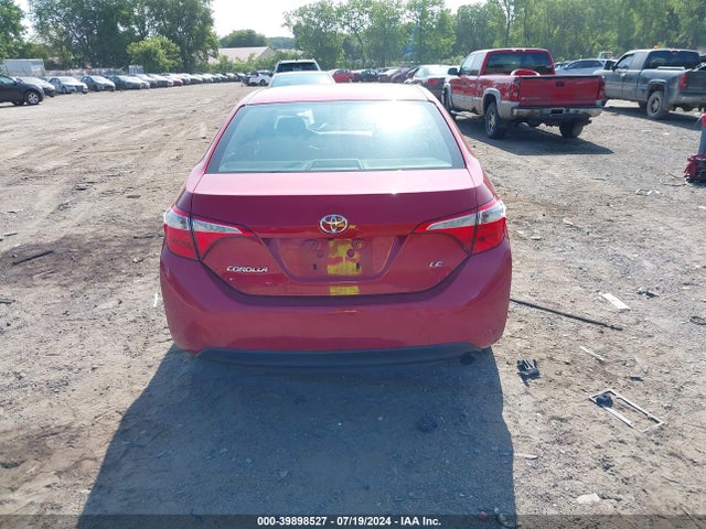 Toyota COROLLA LE 2016 2T1BURHE9GC715022 Image 16