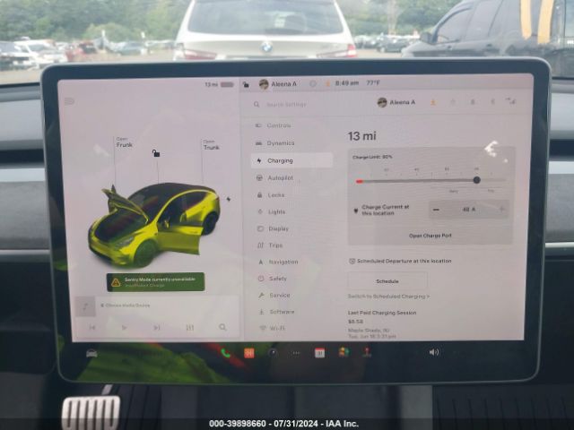 5YJYGDEF9MF269284 Tesla Model Y Performance Dual Motor All-wheel Drive
