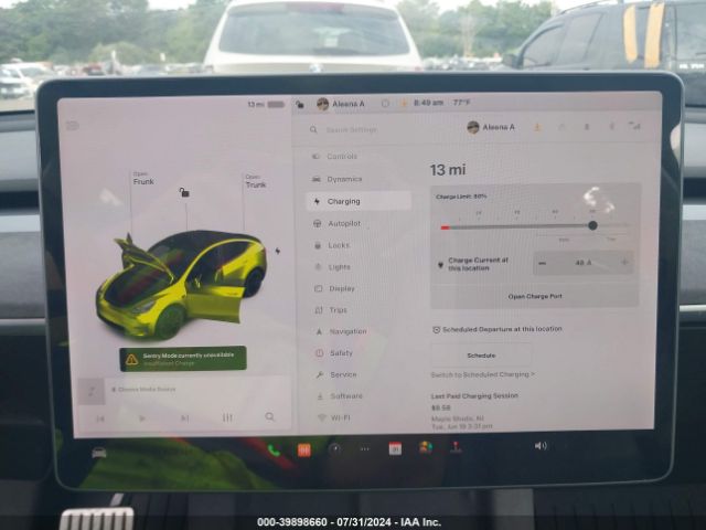 5YJYGDEF9MF269284 Tesla Model Y Performance Dual Motor All-wheel Drive