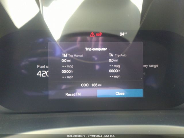 YV4H60DL2R1907603 Volvo Xc60 Recharge Plug-in Hybrid T8 Plus Dark Theme