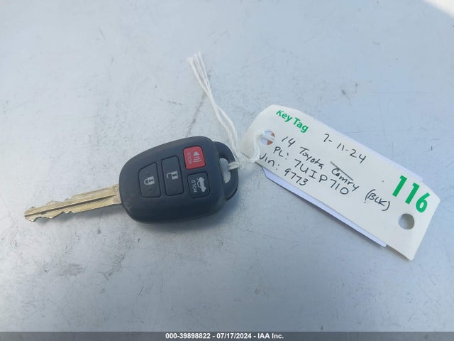 Toyota CAMRY LE 2014 4T4BF1FK2ER369773 Image 11