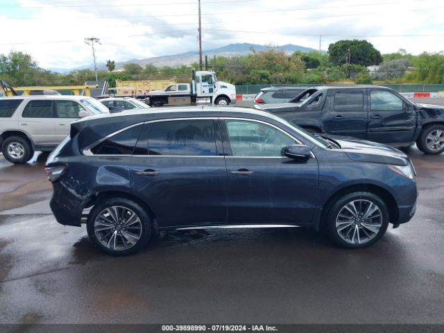 5J8YD3H5XKL001085 Acura Mdx Tech Pkg