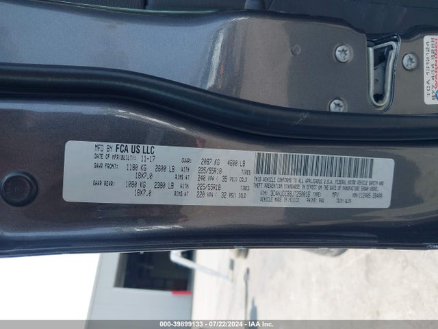 Jeep Compass Limited 4x4 2018 3C4NJDCB8JT250016 Image 9