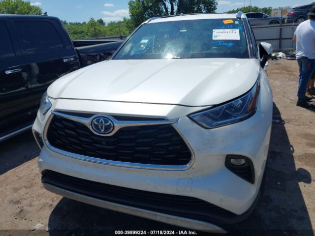 5TDFARAH5MS010672 Toyota Highlander Hybrid Platinum