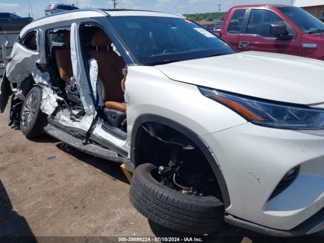 5TDFARAH5MS010672 Toyota Highlander Hybrid Platinum