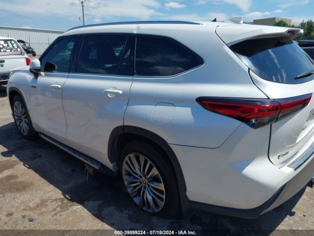 5TDFARAH5MS010672 Toyota Highlander Hybrid Platinum