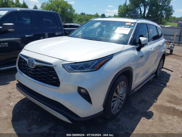 5TDFARAH5MS010672 Toyota Highlander Hybrid Platinum