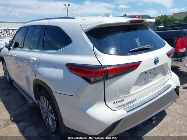 5TDFARAH5MS010672 Toyota Highlander Hybrid Platinum