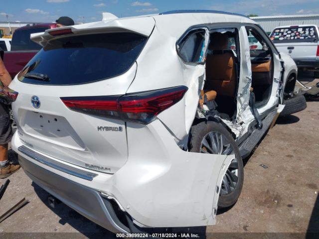 5TDFARAH5MS010672 Toyota Highlander Hybrid Platinum