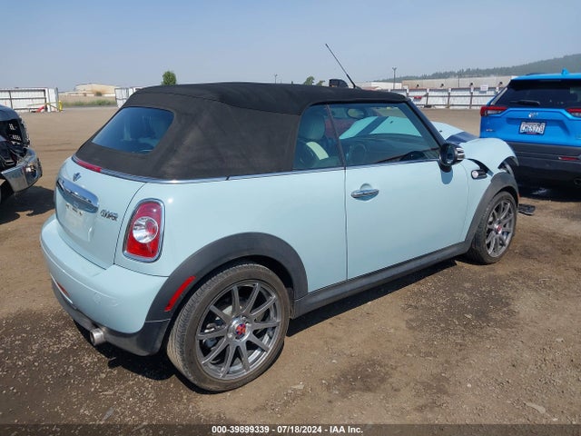 2013 MINI CONVERTIBLE WMWZN3C59DT569156 Photo 3