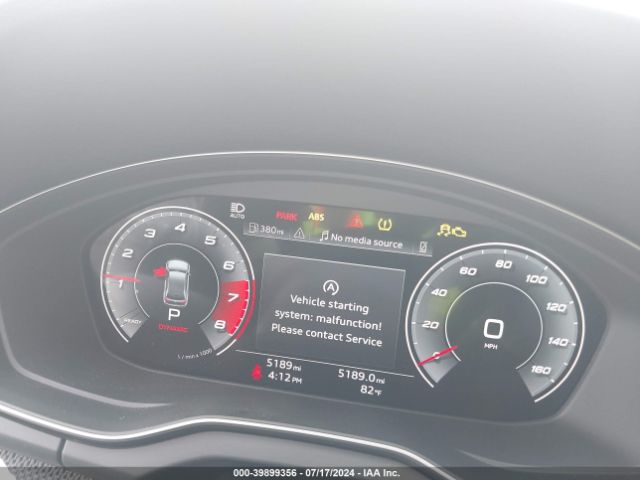 WA1B4AFY7P2168288 Audi Sq5 Premium Plus Tfsi Quattro Tiptronic