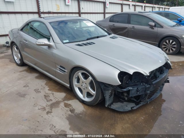 2003 MERCEDES-BENZ SL 500 WDBSK75F83F028850