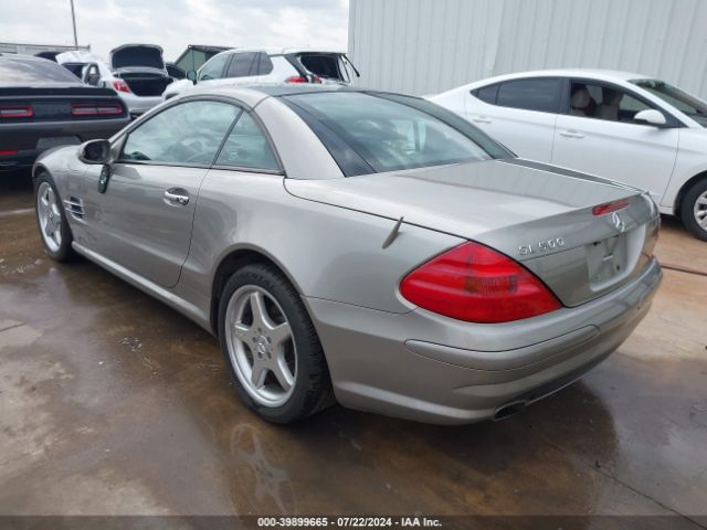 2003 MERCEDES-BENZ SL 500 WDBSK75F83F028850 Photo 2