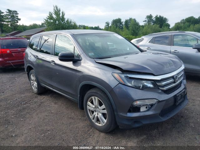 5FNYF6H10HB049584 Honda PILOT LX