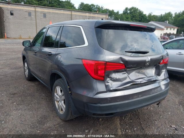 5FNYF6H10HB049584 Honda PILOT LX