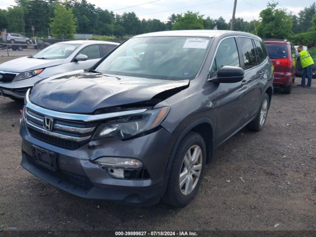 5FNYF6H10HB049584 Honda PILOT LX