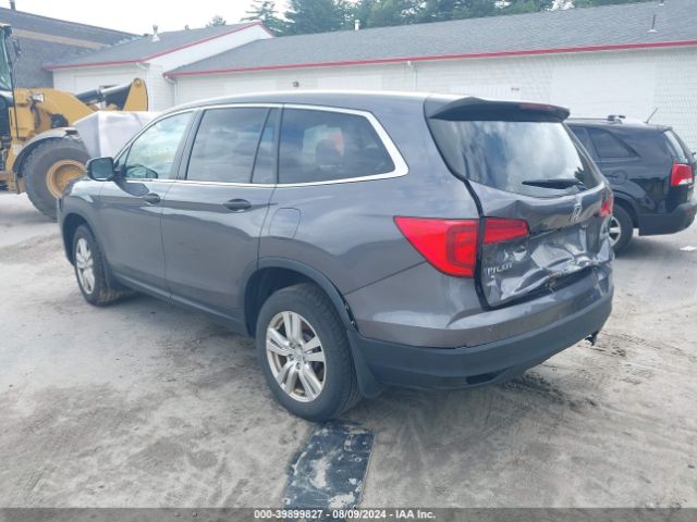 5FNYF6H10HB049584 Honda PILOT LX