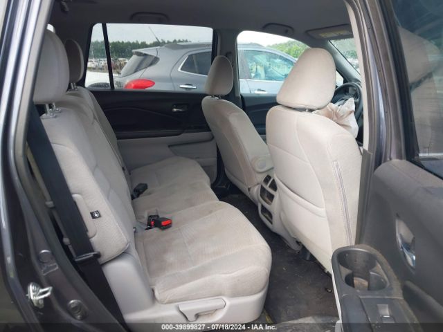 5FNYF6H10HB049584 Honda PILOT LX