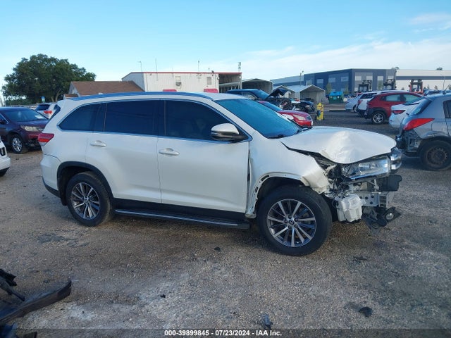 5TDKZRFH7KS552627 Toyota Highlander Xle