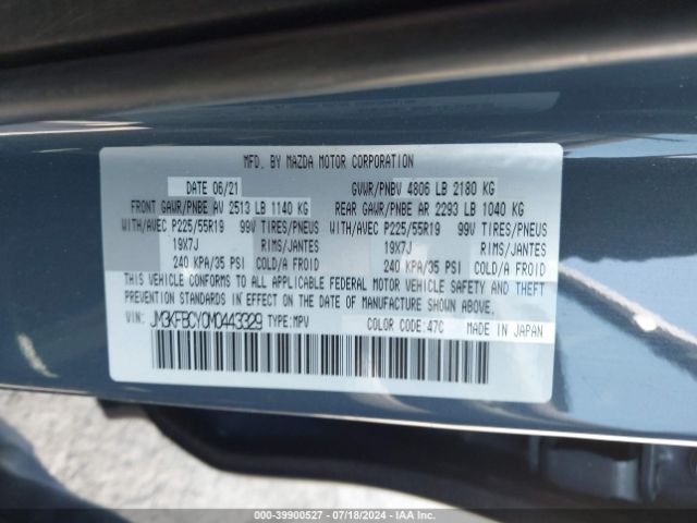 JM3KFBCY0M0443329 Mazda Cx-5 Carbon Edition Turbo