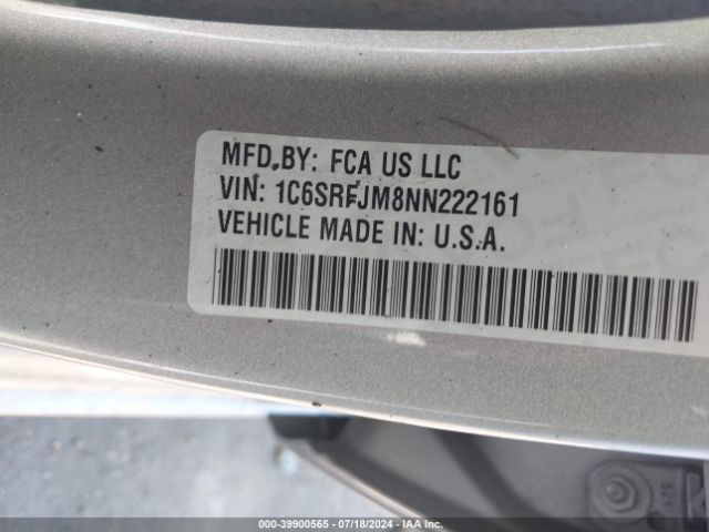 1C6SRFJM8NN222161 RAM 1500