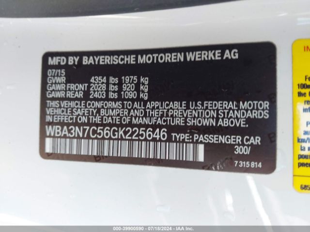 WBA3N7C56GK225646 BMW 428i