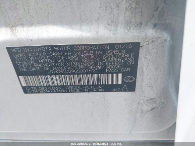 JTHCM1D29G5007690 Lexus IS 300
