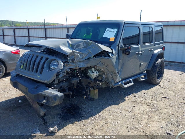 1C4HJXDM0NW256150 Jeep Wrangler Unlimited Sport S 4x4