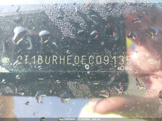 2T1BURHE0EC091351 Toyota COROLLA L