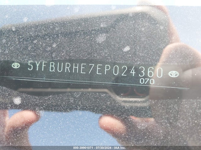 Toyota Corolla Le Plus 2014 5YFBURHE7EP024360 Image 9