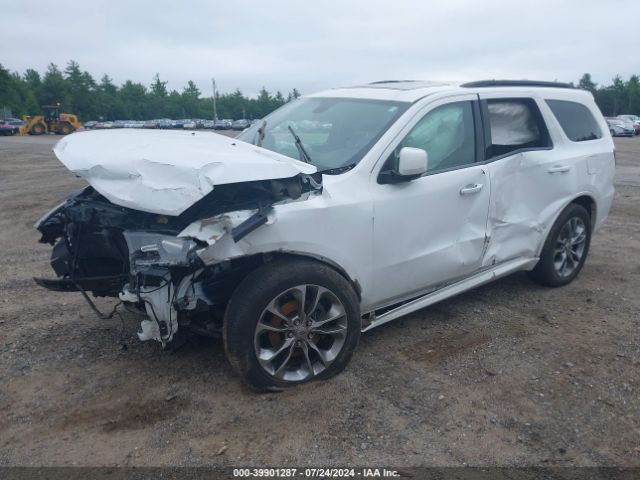 1C4RDJDG2KC616177 Dodge Durango Gt Plus Awd