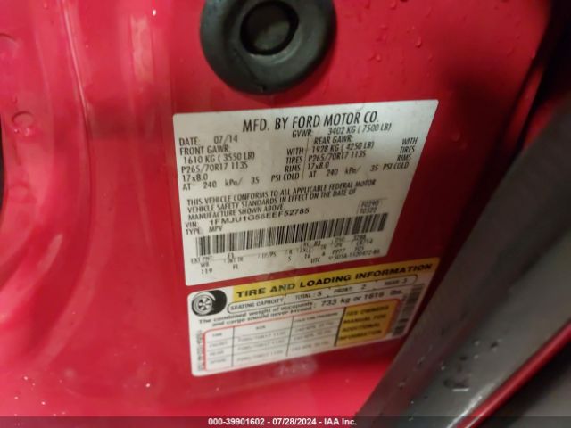 1FMJU1G56EEF52785 Ford Expedition Xl