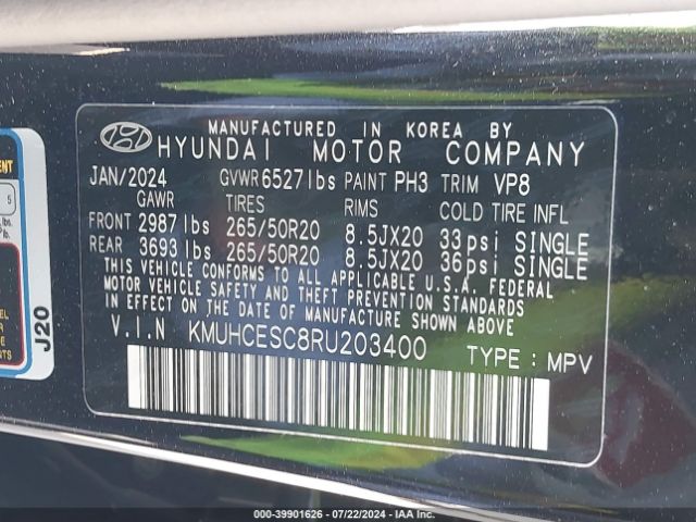KMUHCESC8RU203400 Genesis Gv80 3.5t Awd