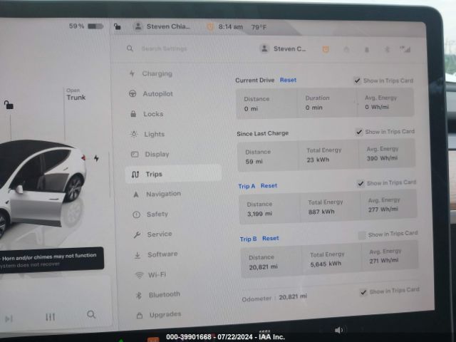 7SAYGDEE8PA063854 Tesla Model Y Awd/long Range Dual Motor All-wheel Drive