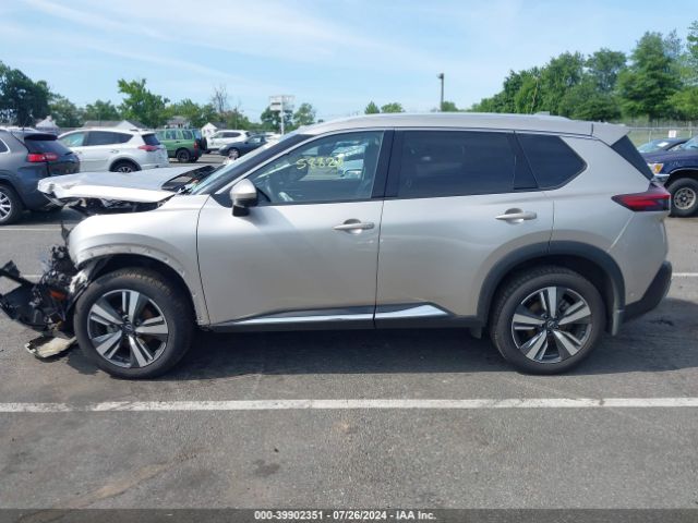 JN8BT3DD2PW301492 Nissan Rogue Platinum Intelligent Awd